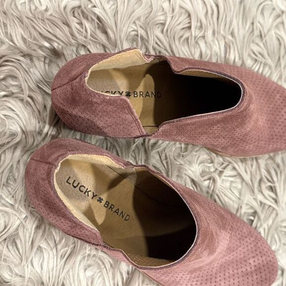 Lucky brand leather boots size 8 - Picture 3 of 9